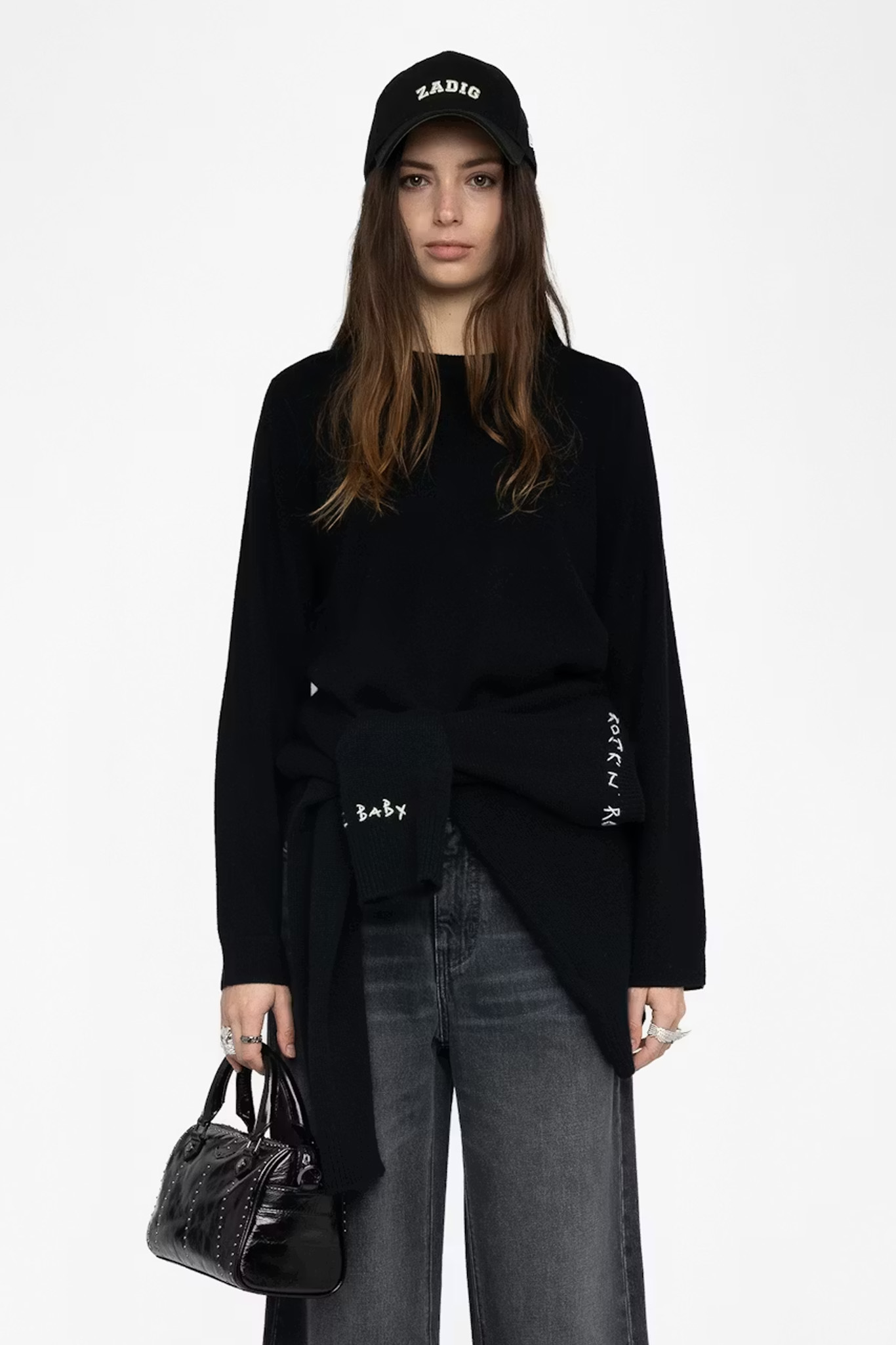 Cara Patch Sweater
